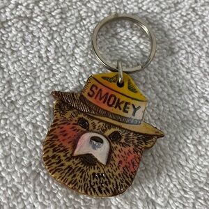 Vintage Smokey Bear Keychain